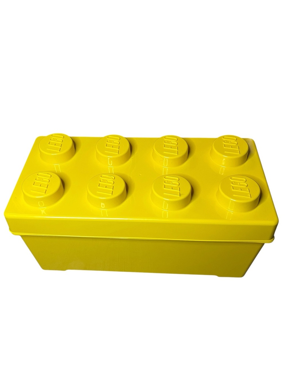 Lego Yellow Brick Empty Storage Box